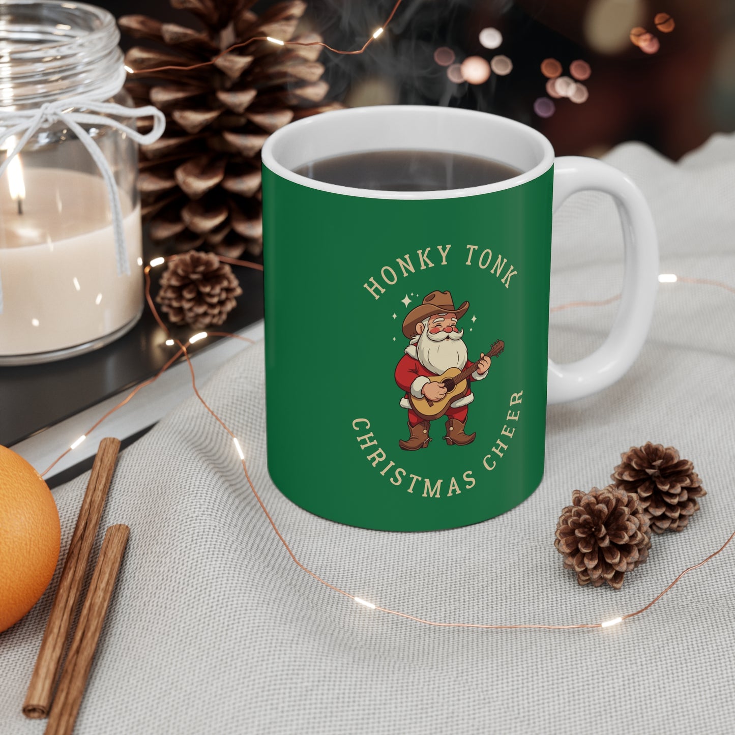 "Honky Tonk Christmas Cheer" Mug