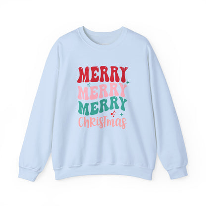 Merry Merry Merry Christmas Sweatshirt