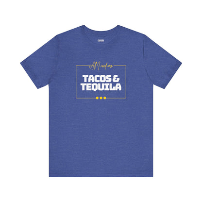 Tacos and Tequila Jersey Short Sleeve Tee