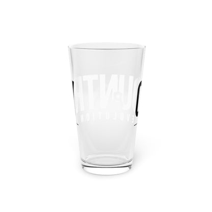 Country Evolution Pint Glass, 16oz