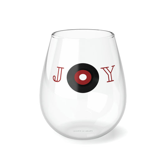 JOY Stemless Wine Glass, 11.75oz