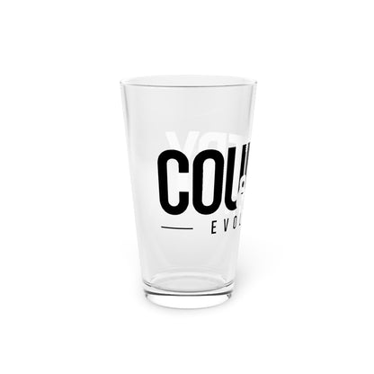 Country Evolution Pint Glass, 16oz