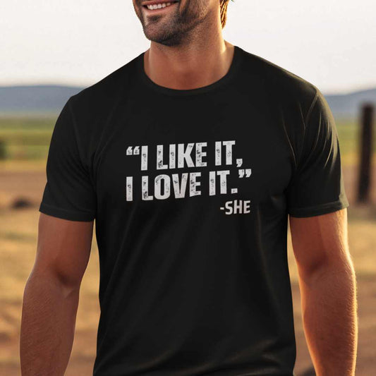 90s Country x The Office Mashup Tee: 'I Like It, I Love It' - SHE