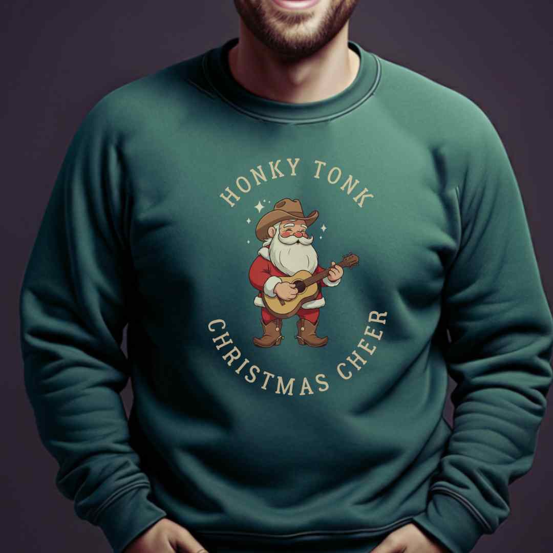 Honky Tonk Christmas Cheer Sweatshirt