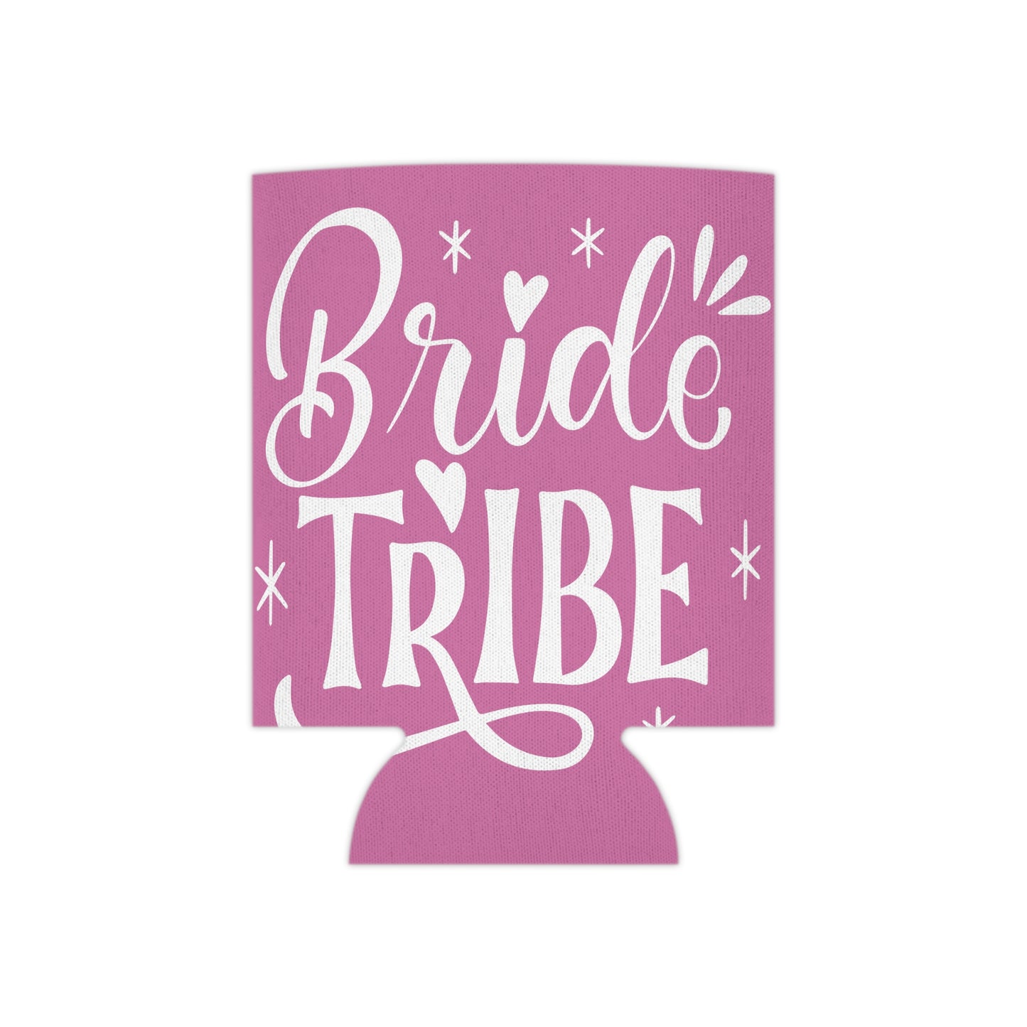 "Bride Tribe" Koozie - Pink