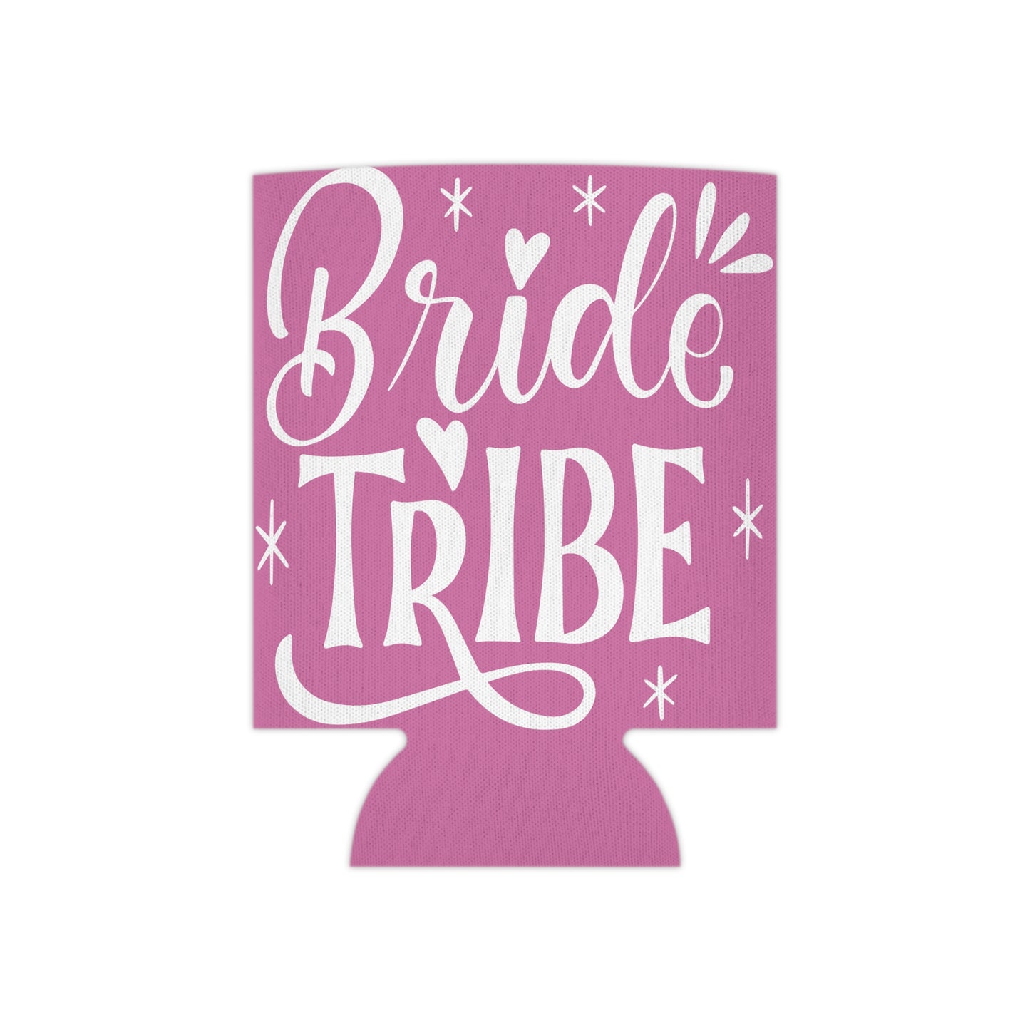 "Bride Tribe" Koozie - Pink