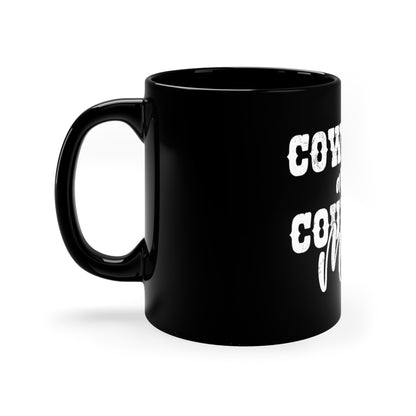 Cowboys and Country Music Black Mug