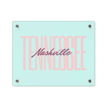 Nashville Acrylic Wall Art Panels