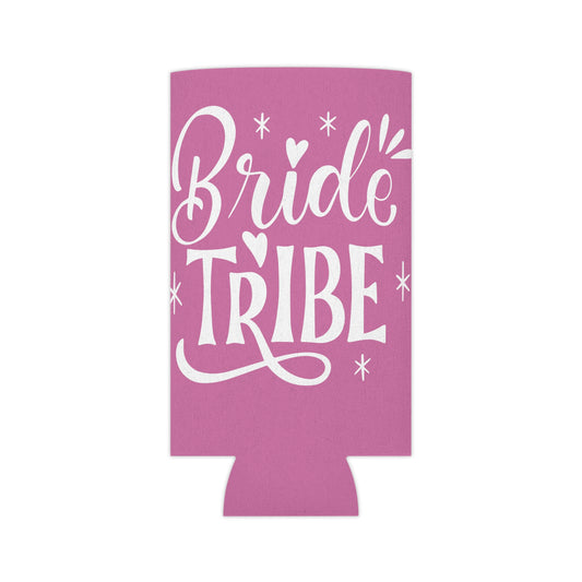 "Bride Tribe" Koozie - Pink