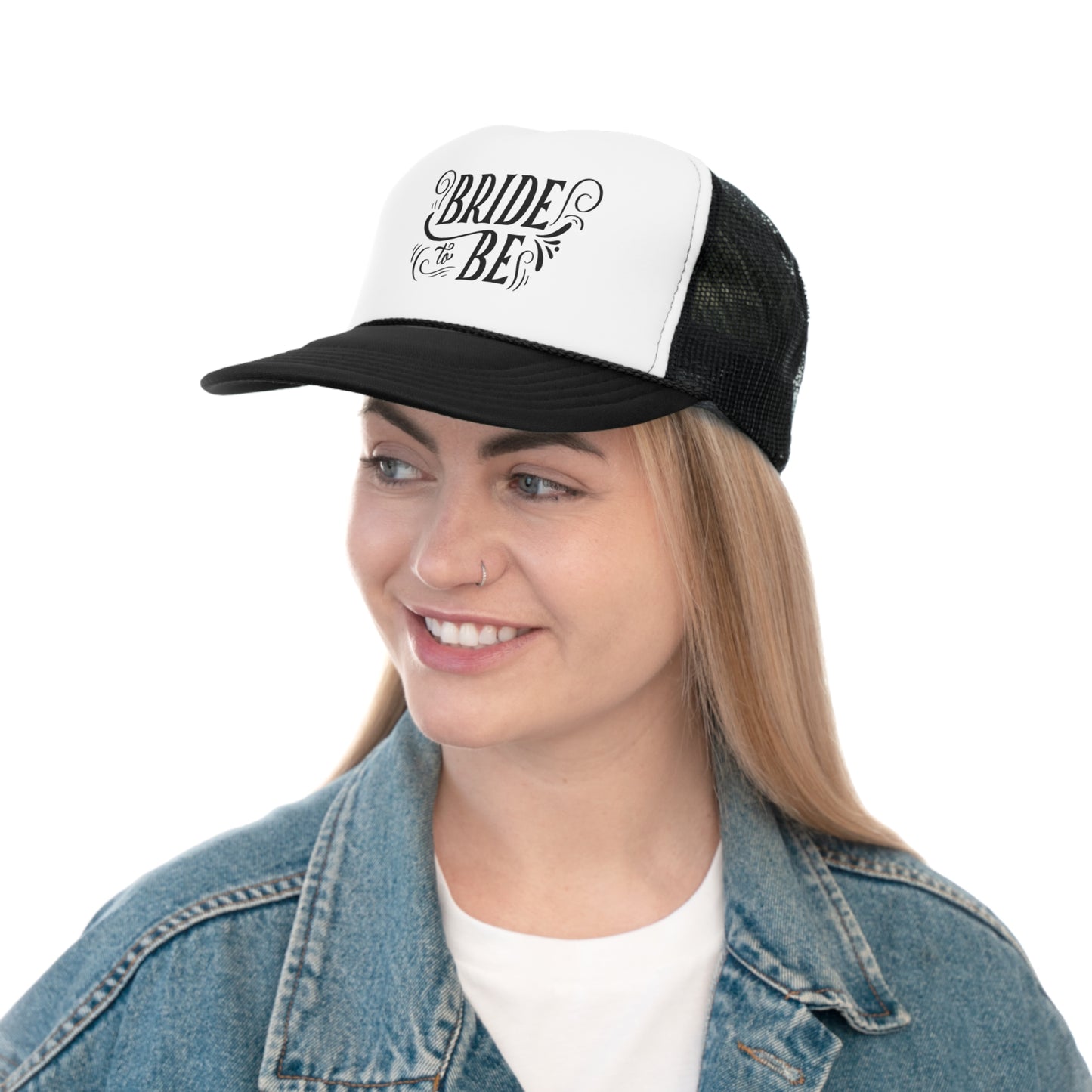 Bachelorette Trucker Hat - "Bride to Be"