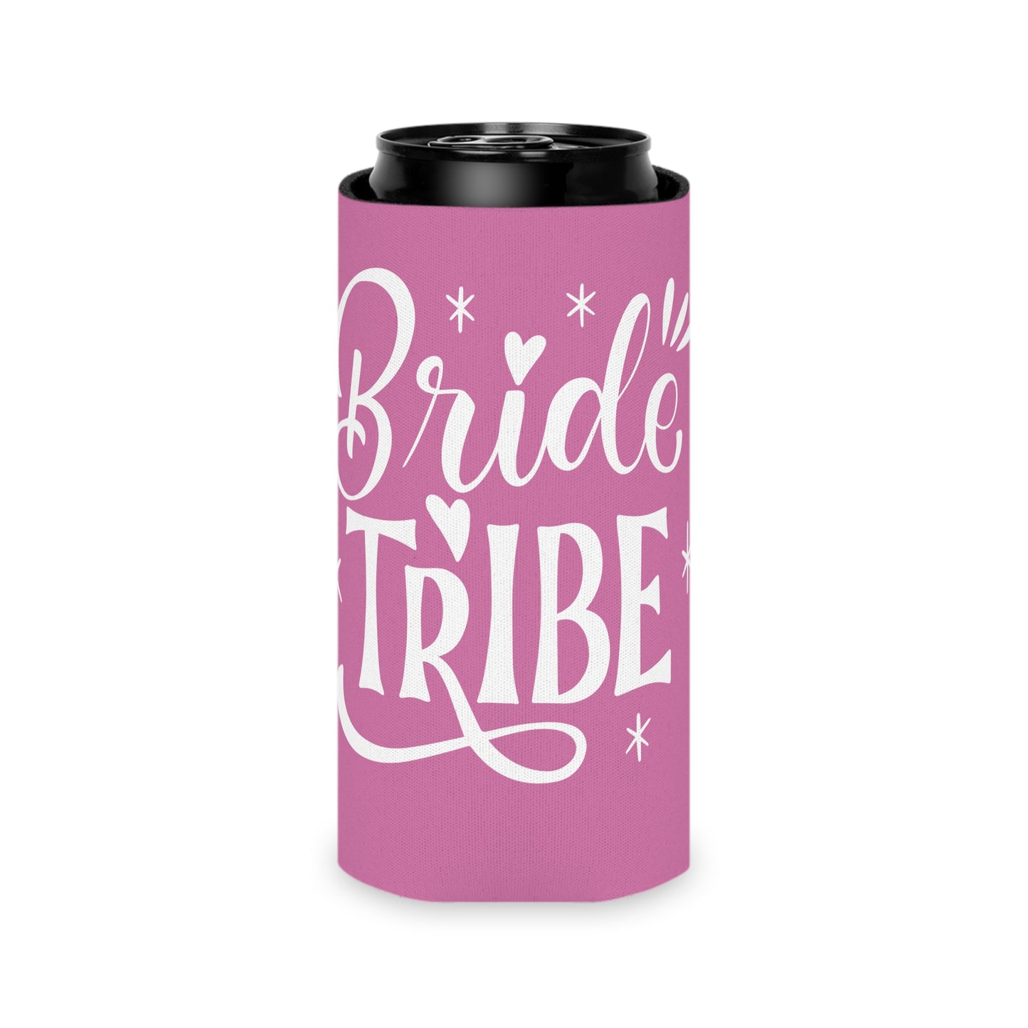 "Bride Tribe" Koozie - Pink