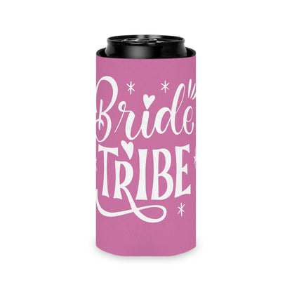 "Bride Tribe" Koozie - Pink