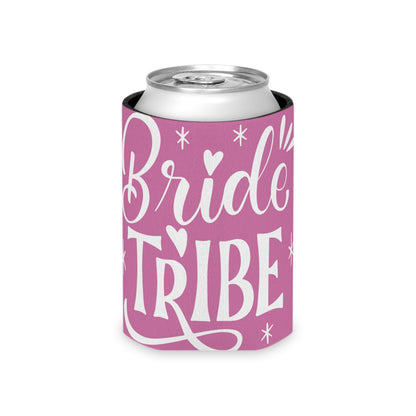 "Bride Tribe" Koozie - Pink