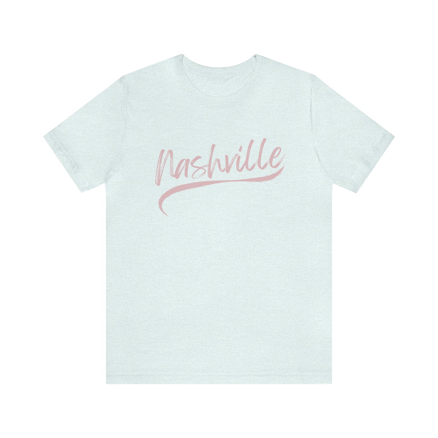 Nashville T-shirt in the color Heather Ice Blue