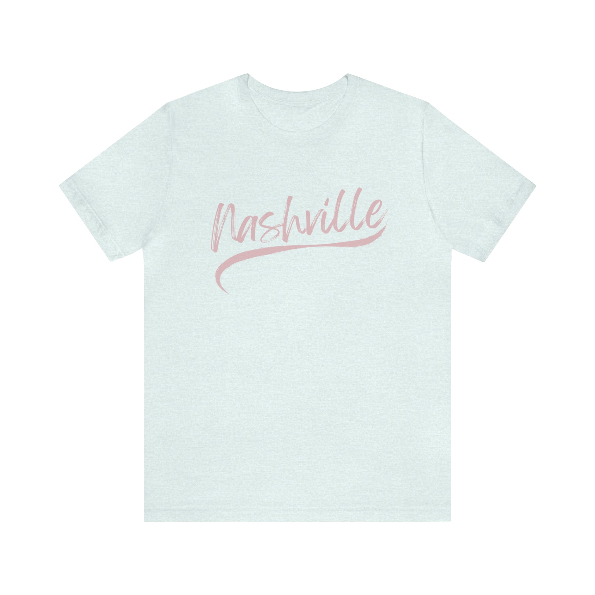 Nashville T-shirt in the color Heather Ice Blue